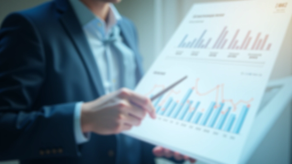 Graphique montrant l'évolution des prix immobiliers avec lignes de tendance et données statistiques